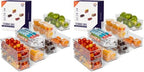 ClearSpace Plastic Pantry Organization and Food Storage Bin – Great Kitchen Organization and Kitchen Storage – Fridge Organizer Bins– 16 Pack by ClearSpace