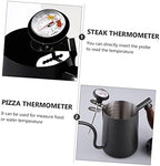 Garneck 3sets Stainless Steel Meat Thermometer and Drink Thermometer Clip and Silicone Sleeve Accurate for BBQ Cooking and Beverages for Steak Water and Measurements - Image 4