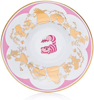 The English Ladies Disney Alice in Wonderland Cheshire Cat Cup and Saucer, Fine Bone China, 7.5 × 15 × 15 cm, Multicolor - Image 5