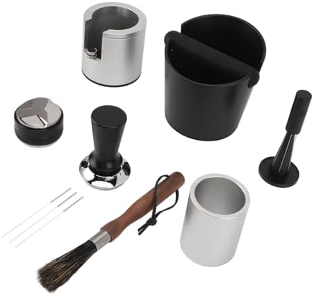 Coffee Knock Box with Silicone Tamper Mat for 53mm Portafilter - Image 5