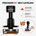 58.35mm Espresso Tamper, Impact Design Coffee Tamper with Sound Feedback, 3 Spring Loaded Coffee Tamper with Interchangeable 15lb/30lb Springs, Calibrated Tamper for 58mm Portafilter(High) - Image 5