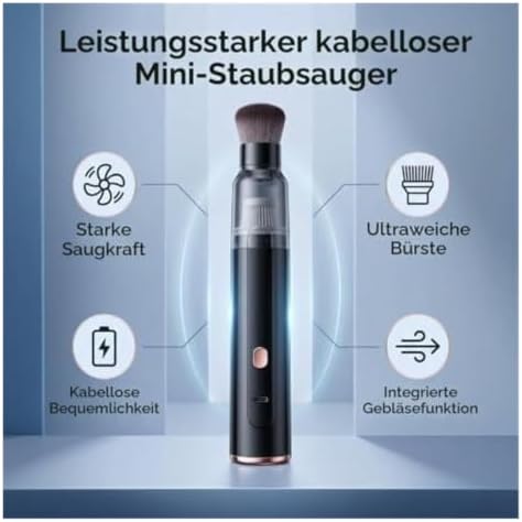Wireless coffee grinder vacuum cleaner, compatible with Topiky 1500, 1 pack - Image 3