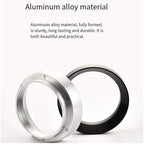 Portafilter Funnel 10 Pieces of Filter Rings 51/53 Mm Coffee Grounds Collector Funnel Coffee Filter(Black 51mm) - Image 6