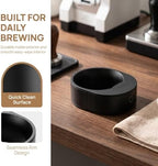 58mm Electric Plasma Anti-Static Dosing Funnel, Magnetic Coffee Dosing Ring, with 8 Pcs Magnets, Not Easy to Fall Off, Type-c Charging, for Most Coffee Machine Handles, Office Use - Image 4
