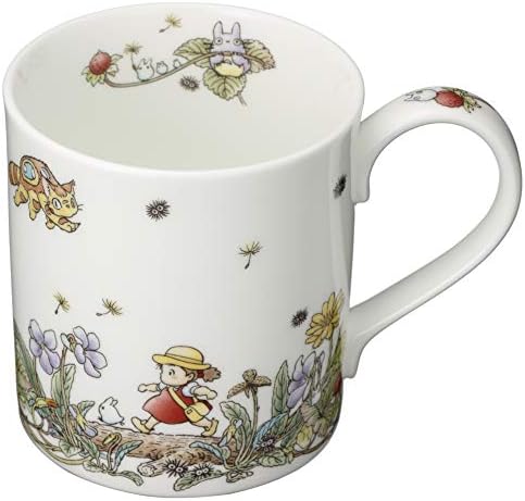 Noritake T97265/4660-3 Noritake My Neighbor Totoro 400cc Snake Strawberry Hen Microwave Safe 1 Piece Bone China Mug - Image 5