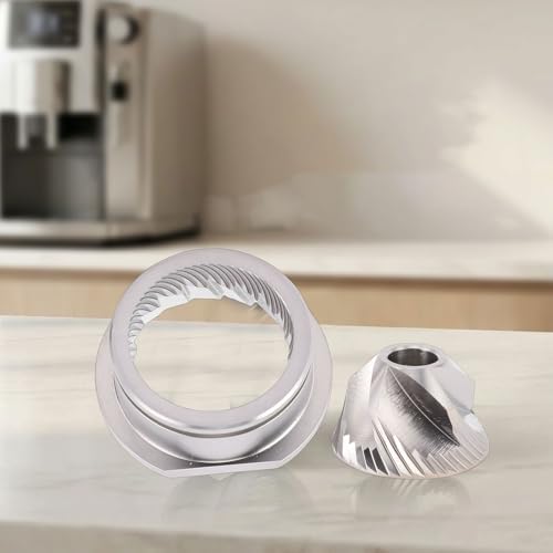 Socobeta 48mm Conical Grinder Burr Set Replacement for Improved Coffee Flavor and Precise Grinding for Coffee Machines Stainless Steel 2 Pack - Image 5