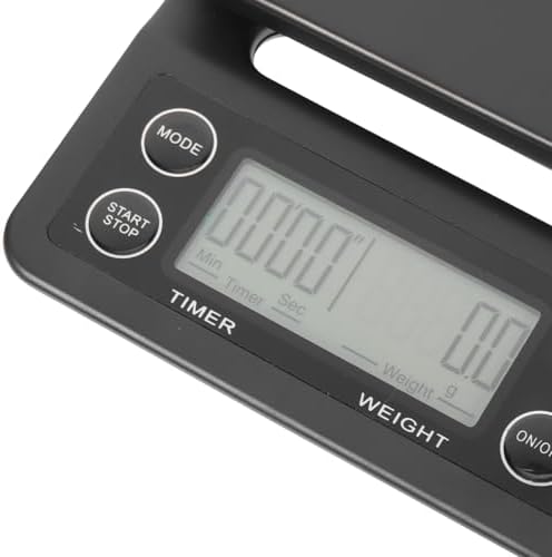 ARTIBETTER Multifunctional Kitchen Scale Digital Coffee Scale with Timer High Precision Backlit LCD Display Flat Design Stable Base for Brewing and Cooking - Image 2