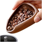 Coffee Bean Multifunctional Wooden Dosing Cup And Light Spray Bottle Barista Set(Sapele Wood) - Image 3