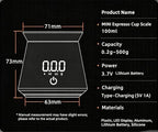 Subminimal Coffee Scale with Dosing Cup - Image 4