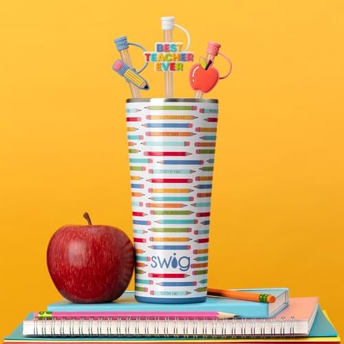 Swig Life 32oz Insulated Tumbler with Lid, Teacher Life - Image 3