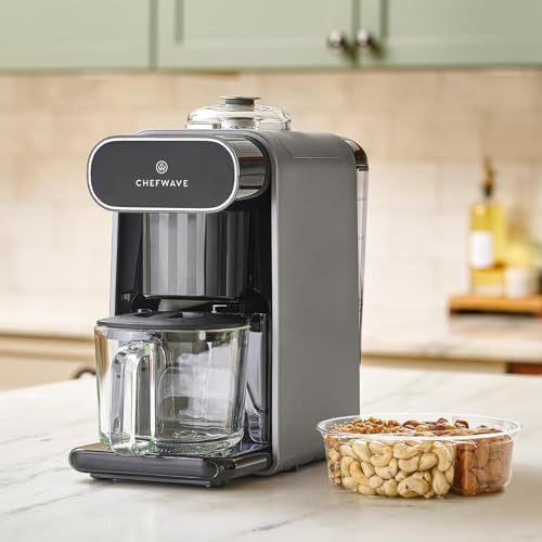 ChefWave Milkmade (Silver, Black) 6-in-1 Plant-Based Milk Maker Bundle - Image 4