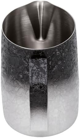 Jiawu Milk Frothing Pitcher, 450ml (Gradient Silver) - Image 4