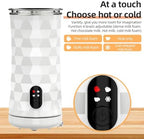Versatile 400W Electric Milk Frother with Large Capacities, Design for Elegant Kitchen Decor, US Plug, Thick Milk Foam Maker (US Plug) - Image 3