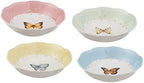 Lenox Butterfly Meadow Porcelain Fruit Bowls, 5.25 Inch, Set of 4 - Image 2