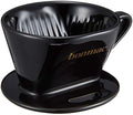 BONMAC Bonmac Coffee Dripper with Measure Spoon, 1-2 Cups, CD-1B, Black #813002 by bonmac