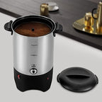 5.2L/175oz 1KW Coffee Urn, Large Capacity 30-Cup Electric Coffee Maker, Fast Heating, Anti-Dry Burn, Stainless Steel Coffee Maker with Removable Filter for Home Office Commercial Use - Image 2