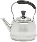 Martha Stewart Kingstree Large 2 Qt Stainless Steel Tea Kettle – Heavy Gauge Durable Whistling Tea Kettle for Stove Top, Easy Pour, Classic Design by MarthaStewart
