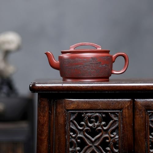 Tea Kettle Traditional Clay Teapot Household Handmade Purple Clay Teapot Authentic Original Ore Retro Tea Set Ceramic Tea Infuser - Image 3