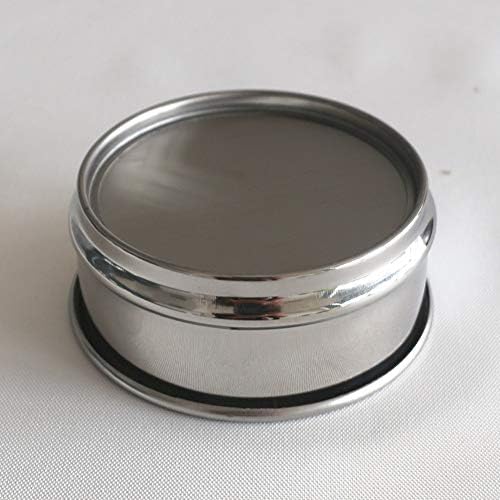 φ20×4.5cm 304 Stainless Lab Sieves Economy Test Sieve 304 Stainless Steel Wire Cloth (26 Mesh(0.71mm)) - Image 5