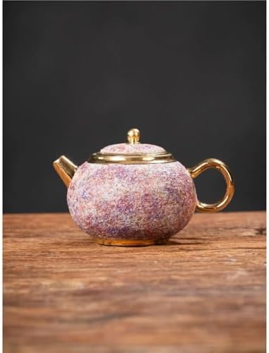 Tea Kettle Home Handmade Ceramic Tea Set Suitable For Women Pink Teapot Gift Ceramic Tea Infuser - Image 4