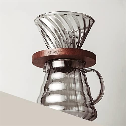 Coffee Cups Coffee Carafe 500 Coffee Dripper Shared Pot Glass Funnel Portable Coffee Pot Filter Cup with Support Coffee Server Stove Home & Kitchen convenient - Image 3