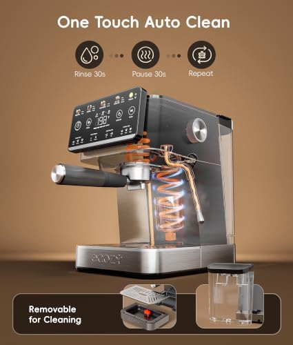 ecozy 4-in-1 Espresso & Cold Brew Machine with Milk Frother - Image 6