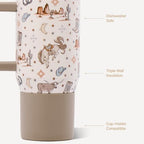 HydroJug Traveler 20oz Kids Insulated Tumbler with Handle, Mesa - Image 3