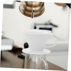 Vintage Ceramic Coffee Dripper Manual Filter Cup for Servings Enhanced Extraction with Filter Elegant Design for Coffee Lovers - Image 7