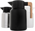 Thermal Coffee Carafe 50 Oz - Insulated Stainless Steel with Tea Infuser by HastingsCollective