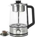 Electric Percolator Coffee Pot, 10-Cup Borosilicate Glass, Reusable Filter by Unknown