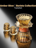 Cocinare Barista Pour Over Coffee Set, Dripper, Server & 2 Tasting Cups - Image 3
