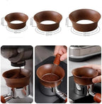 51/58mm Coffee Dosing Cup Walnut Wood Espresso Dosing Funnel Brewing Bowl Portafilter Dosing Ring Coffee Accessories Dosing Funnel 54mm(53mm) - Image 4