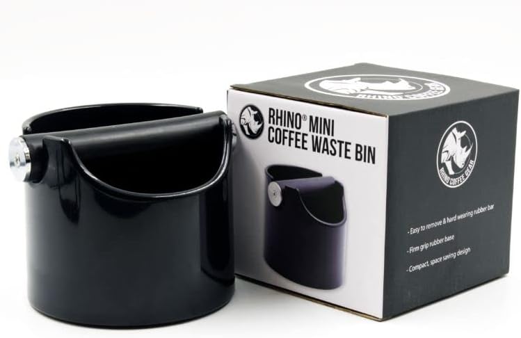 Rhino Mini Waste Bin - Black - Image 3