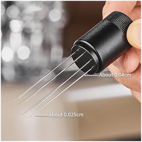 Espresso Coffee Stirrer, WDT Needle Distribution Tool with Stand - Image 3