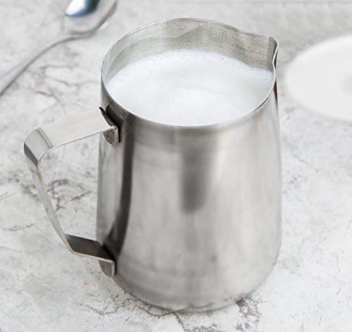 Milk Frothing Pitcher 1500 ml Large Milk Pitcher Stainless Steel Milk Steaming Frothing Pitchers for Espresso Machines Milk Frother Latte Art 50-Ounce - Image 4