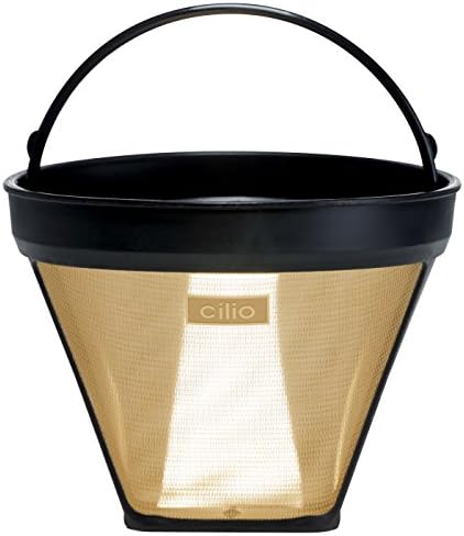 Frieling/Cilio #4 Cone Coffee Filter, 24 Karat Gold Plated by Frieling