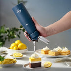 Mrsfox Professional Aluminum Whipped Cream Dispenser – 500 mL (Blue) - Image 2