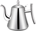 Tea Pot 1.5L Household Large Capacity Stainless Steel Teapot with Filter Home Kitchen Kettle Cool Kettle Gold/Silver Teapot for Infuser (Color : B, Size : 1.5L) by UNNS