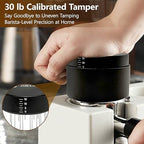 3-in-1 Coffee Distributor and Tamper with WDT Tool – Espresso Distribution Tool Set, Professional Espresso Accessories Kit, Fits 51mm Portafilters (51mm) - Image 3