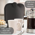 Muldale French Press Cozy Cover Insulated in Black - Coffee Pot Insulator - Image 7