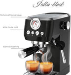 MAttinata 1663L Espresso Machine 20 Bar, 10mm Steam Wand for Milk Frother - Image 2
