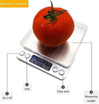 JSEIAJB Digital Kitchen Scale Case Pocket 3000g/0.1g LCD Display Portable Mini Baking Jewelry - Image 3