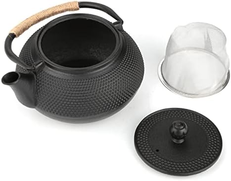 Cast Iron Teapot Japanese Tetsubin Tea Kettle with Infuser Japanese Tetsubin Kettle Stovetop Tea Kettle Hot Water Kettle for Long Lasting Flavor 800ml - Image 7