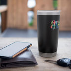 Disney Princess Alphabet Monogram Mermaid Letter A for Ariel Stainless Steel Insulated Tumbler - Image 7