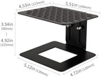 watchget Coffee Weighing Rack Espresso Machine Electronic Scale Weighing Stand Stainless Steel Coffee Scale Rack Stem Waterproof Scale Rod Protection Rack Black - Image 2