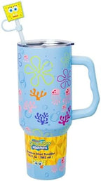 Silver Buffalo SpongeBob SquarePants, Stainless Steel Tumbler, 40oz by SilverBuffalo