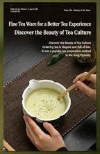 8-Pcs Japanese Matcha Tea Set – Hand-Painted Ceramic - Image 3
