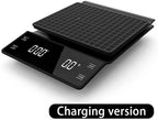 Coffee Scale Digital Rechargable Coffee Scale with Timer LED Screen Espresso USB 3kg Max.Weighing 0.1g - Image 2