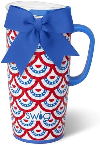 Swig Life 22oz Insulated Travel Mug with Handle & Lid, Liberty Belle by SwigLife