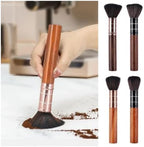 Wooden Espresso Coffee Powder Brush for Grinder Filter Maker - Image 4